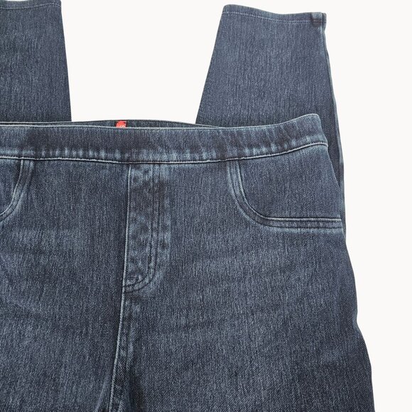 Womens Casual Classic Faux Jean Stretch Comfort Jeggings Spanx Sara Blakely XL - Picture 9 of 13